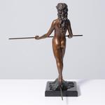 Victor Salmones QUEEN OF SPACE Bronze Sculpture